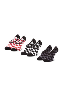 Zestaw 3 par stopek męskich Vans Classic Super No VN000XTTRLM1 Kolorowy ze sklepu eobuwie.pl w kategorii Skarpetki męskie - zdjęcie 182076615