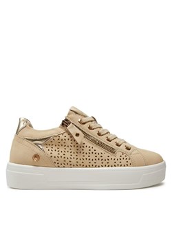 Sneakersy Xti 142229 Beżowy ze sklepu eobuwie.pl w kategorii Buty sportowe damskie - zdjęcie 182076698