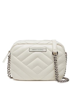 Torebka Armani Exchange 949158 4R742 U0003 Écru ze sklepu eobuwie.pl w kategorii Kopertówki - zdjęcie 182076745