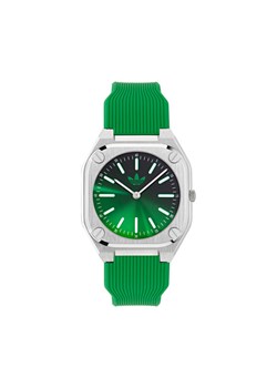 Zegarek adidas City Tech Thin AOFH24505 Zielony ze sklepu eobuwie.pl w kategorii Zegarki - zdjęcie 182076817