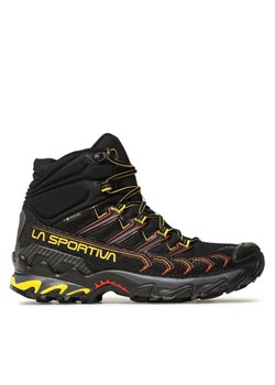 Trekkingi La Sportiva Ultra Raptor II Mid Gtx GORE-TEX 34B999100 Czarny ze sklepu eobuwie.pl w kategorii Buty trekkingowe męskie - zdjęcie 182076837