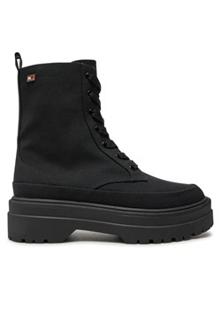 Botki Tommy Hilfiger FW0FW08200 Czarny ze sklepu eobuwie.pl w kategorii Botki - zdjęcie 182076846