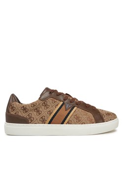Sneakersy Guess FMPTII FAB12 Beżowy ze sklepu eobuwie.pl w kategorii Buty sportowe męskie - zdjęcie 182076899
