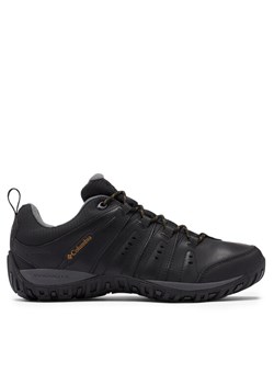 Trekkingi Columbia Woodburn II Waterproof 1553001 Czarny ze sklepu eobuwie.pl w kategorii Buty trekkingowe męskie - zdjęcie 182077048