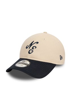 Czapka z daszkiem New Era Peached Cotton 9Twe 60565314 Beżowy ze sklepu eobuwie.pl w kategorii Czapki z daszkiem damskie - zdjęcie 182077076