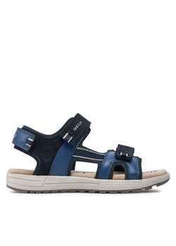 Sandały Geox J Sandal Alben Boy J35AVA 01520 CF44M D Granatowy ze sklepu eobuwie.pl w kategorii Sandały dziecięce - zdjęcie 182077098