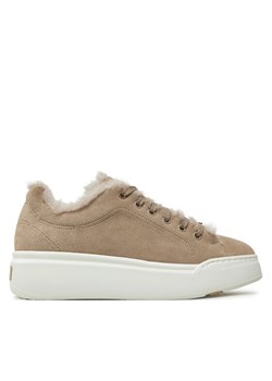 Sneakersy Max Mara TMAXI1 2424766072650 Beżowy ze sklepu eobuwie.pl w kategorii Buty sportowe damskie - zdjęcie 182077135