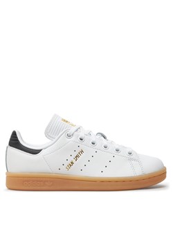 Sneakersy adidas Stan Smith IH5352 Biały ze sklepu eobuwie.pl w kategorii Buty sportowe dziecięce - zdjęcie 182077158