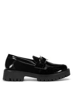 Loafersy Sergio Bardi ARC-E1091-01SB Czarny ze sklepu eobuwie.pl w kategorii Lordsy damskie - zdjęcie 182077218