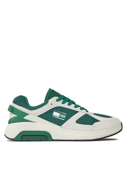 Sneakersy Tommy Jeans Tjm Runner Combined EM0EM01319 Biały ze sklepu eobuwie.pl w kategorii Buty sportowe męskie - zdjęcie 182077605