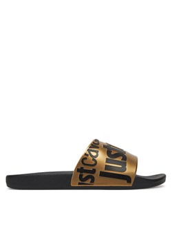 Klapki Just Cavalli 78QA3SZ1 ZS785 Czarny ze sklepu eobuwie.pl w kategorii Klapki męskie - zdjęcie 182077749