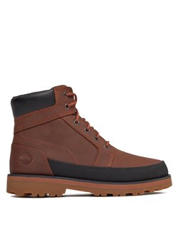 Trapery Timberland Courma Kid Boot W/ Rand TB0A62WNF131 Brązowy ze sklepu eobuwie.pl w kategorii Buty zimowe dziecięce - zdjęcie 182077758