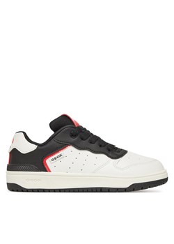 Sneakersy Geox J Washiba J55LQC 5450 C0404 S Biały ze sklepu eobuwie.pl w kategorii Buty sportowe dziecięce - zdjęcie 182077776