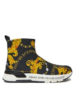 Sneakersy Versace Jeans Couture Dynamic 77VA3SA4 Czarny ze sklepu eobuwie.pl w kategorii Buty sportowe damskie - zdjęcie 182077849