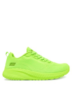 Sneakersy Skechers Bobs Squad Chaos-coo 117216/LIME Zielony ze sklepu eobuwie.pl w kategorii Buty sportowe damskie - zdjęcie 182077946