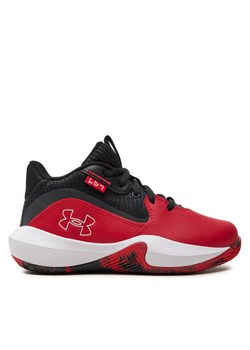 Buty do koszykówki Under Armour Pre-School UA Lockdown 7 3028514 Czerwony ze sklepu eobuwie.pl w kategorii Buty sportowe dziecięce - zdjęcie 182077999