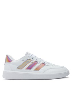 Sneakersy adidas Courtblock IG6884 Biały ze sklepu eobuwie.pl w kategorii Buty sportowe damskie - zdjęcie 182078026