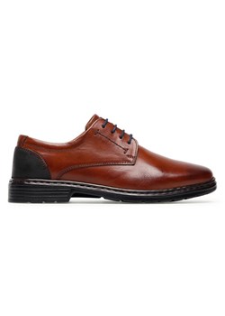 Półbuty Josef Seibel Alastair 01 42801 860 371 Brązowy ze sklepu eobuwie.pl w kategorii Buty eleganckie męskie - zdjęcie 182078077