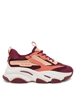Sneakersy Steve Madden Possession-E SM19000033 Bordowy ze sklepu eobuwie.pl w kategorii Buty sportowe damskie - zdjęcie 182078239