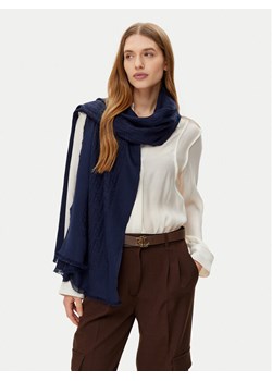 Szal LAUREN RALPH LAUREN 454937219001 Granatowy ze sklepu eobuwie.pl w kategorii Szaliki i chusty damskie - zdjęcie 182078276