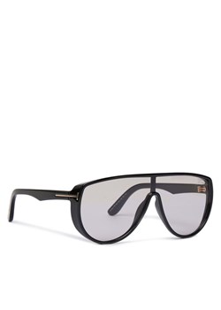 Okulary przeciwsłoneczne Tom Ford Achilles FT1182 01A Czarny ze sklepu eobuwie.pl w kategorii Okulary przeciwsłoneczne męskie - zdjęcie 182078405