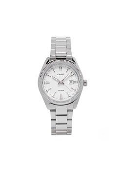 Zegarek Casio LTP-1302PD-7A1VEG Srebrny ze sklepu eobuwie.pl w kategorii Zegarki - zdjęcie 182078447