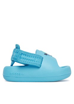Sandały adidas adiform adilette JP5531 Niebieski ze sklepu eobuwie.pl w kategorii Sandały dziecięce - zdjęcie 182078549