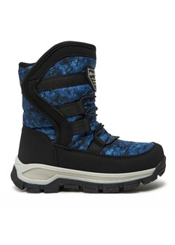 Śniegowce ALPINE PRO Soreno KBTD427 Czarny ze sklepu eobuwie.pl w kategorii Buty zimowe dziecięce - zdjęcie 182078686