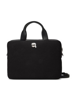 Torba na laptopa KARL LAGERFELD A1W32103 Czarny ze sklepu eobuwie.pl w kategorii Torby na laptopa - zdjęcie 182078785