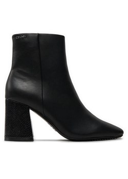 Botki DKNY Cavale II K3486930 Czarny ze sklepu eobuwie.pl w kategorii Botki - zdjęcie 182078786