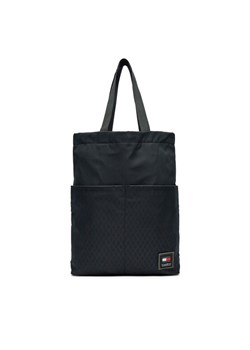 Torba Tommy Jeans Tjm Purpose Shopper AM0AM12400 Czarny ze sklepu eobuwie.pl w kategorii Torby sportowe - zdjęcie 182078908