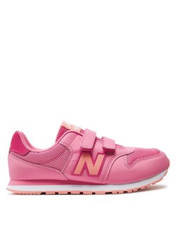 Sneakersy New Balance GV500FPP Różowy ze sklepu eobuwie.pl w kategorii Buty sportowe dziecięce - zdjęcie 182079157