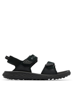 Sandały Columbia Konos Hiker 2-Strap 2121561 Czarny ze sklepu eobuwie.pl w kategorii Sandały męskie - zdjęcie 182079159