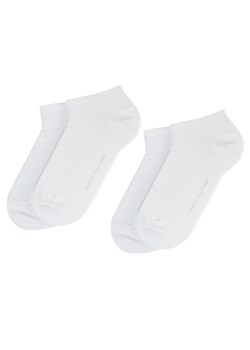 Zestaw 2 par niskich skarpet damskich Tommy Hilfiger Basic Canoodle 343024001 Biały ze sklepu eobuwie.pl w kategorii Skarpetki damskie - zdjęcie 182079217