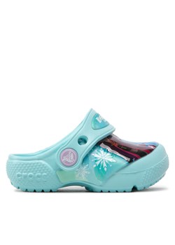 Klapki Crocs FROZEN Fl Disney Frozen II Clog T 206804 Niebieski ze sklepu eobuwie.pl w kategorii Buciki niemowlęce - zdjęcie 182079236
