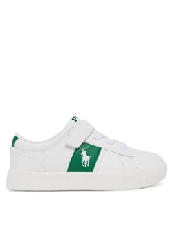 Sneakersy Polo Ralph Lauren Frazier Ps RL02446102 Biały ze sklepu eobuwie.pl w kategorii Buty sportowe dziecięce - zdjęcie 182079298