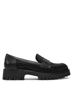 Loafersy Tamaris 1-24321-43 Czarny ze sklepu eobuwie.pl w kategorii Lordsy damskie - zdjęcie 182079398
