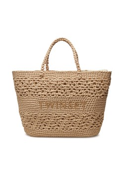 Torebka TWINSET 251TD8110 Beżowy ze sklepu eobuwie.pl w kategorii Torby Shopper bag - zdjęcie 182079419