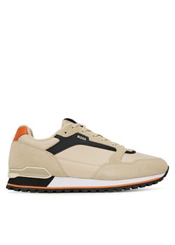 Sneakersy BOSS Parkour  50523221 Brązowy ze sklepu eobuwie.pl w kategorii Buty sportowe męskie - zdjęcie 182079468