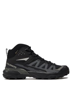 Trekkingi Salomon X Ultra 360 Mid Gore-Tex L47447600 Czarny ze sklepu eobuwie.pl w kategorii Buty trekkingowe męskie - zdjęcie 182079506