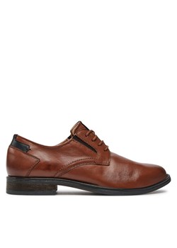 Półbuty Caprice 9-13200-42 Brązowy ze sklepu eobuwie.pl w kategorii Buty eleganckie męskie - zdjęcie 182079608
