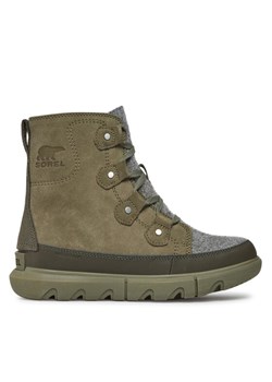Śniegowce Sorel Explorer Next™ Joan Wp NL5069-397 Zielony ze sklepu eobuwie.pl w kategorii Śniegowce damskie - zdjęcie 182079616