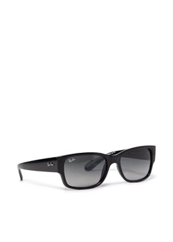 Okulary przeciwsłoneczne Ray-Ban 0RB4388 601/71 Czarny ze sklepu eobuwie.pl w kategorii Okulary przeciwsłoneczne damskie - zdjęcie 182079635