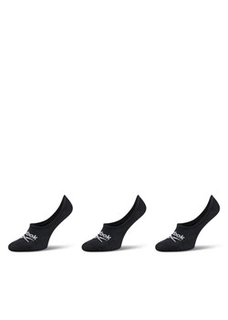 Zestaw 3 par stopek unisex Reebok R0351-SS24 (3-pack) Czarny ze sklepu eobuwie.pl w kategorii Skarpetki damskie - zdjęcie 182079706