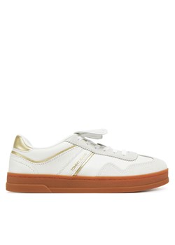 Sneakersy Tommy Jeans The Greenwich Flap EN0EN02715 Biały ze sklepu eobuwie.pl w kategorii Buty sportowe damskie - zdjęcie 182079778