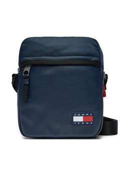 Saszetka Tommy Jeans Tjm Elite Reporter AM0AM12390 Granatowy ze sklepu eobuwie.pl w kategorii Saszetki - zdjęcie 182079779