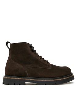 Trzewiki Birkenstock Highwood Lace Mid M Leve 1028931 Brązowy ze sklepu eobuwie.pl w kategorii Buty zimowe męskie - zdjęcie 182079839