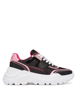 Sneakersy Versace Jeans Couture 78VA3SC4 Czarny ze sklepu eobuwie.pl w kategorii Buty sportowe damskie - zdjęcie 182079857