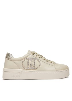 Sneakersy Liu Jo Silvia 93 BF4023 PX179 Beżowy ze sklepu eobuwie.pl w kategorii Buty sportowe damskie - zdjęcie 182080056