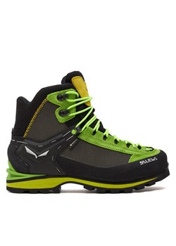 Trekkingi Salewa Crow Gtx GORE-TEX 61328-5320 Czarny ze sklepu eobuwie.pl w kategorii Buty trekkingowe męskie - zdjęcie 182080087
